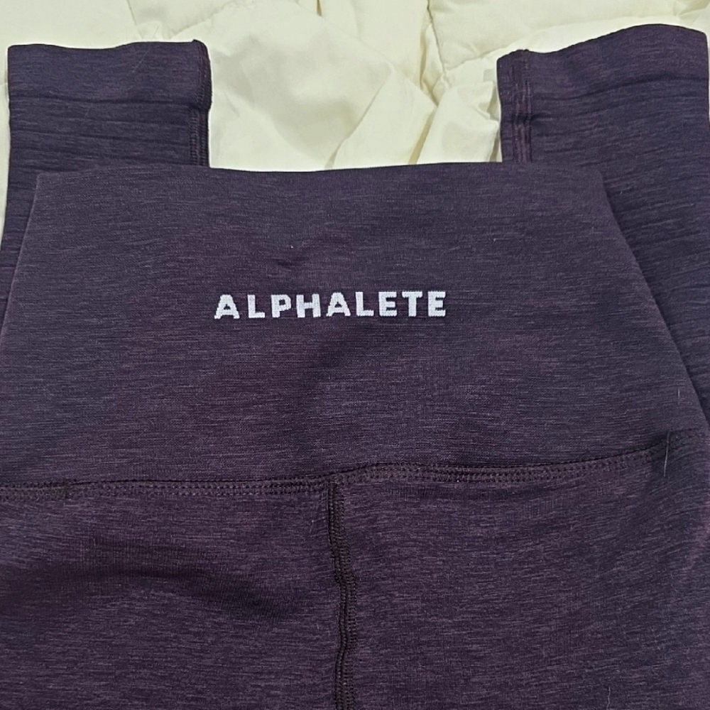 Alphalete XXS Revival Legging Twilight (Deep Purple) New